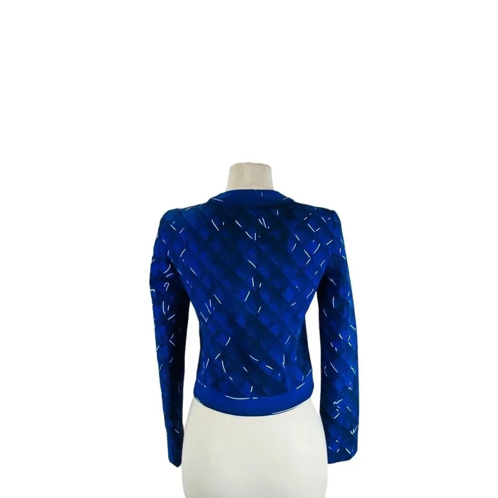 Moschino Double Breasted Blue Blazer - Picture 3 of 4
